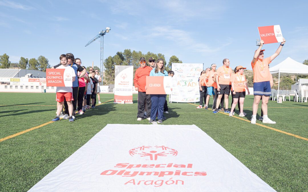54 deportistas de ATADI participaron en el Campeonato Autonómico de Atletismo Special Olympics