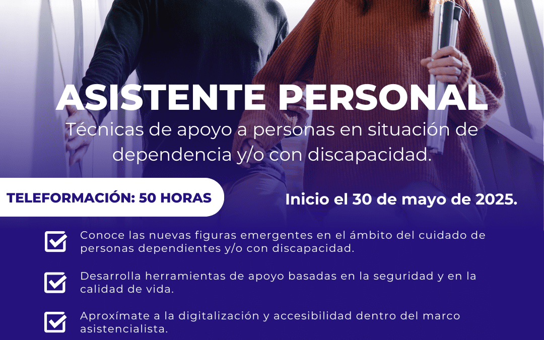 Atadi y lanza un curso online de asistente personal para personas de municipios de menos de 20.000 habitantes