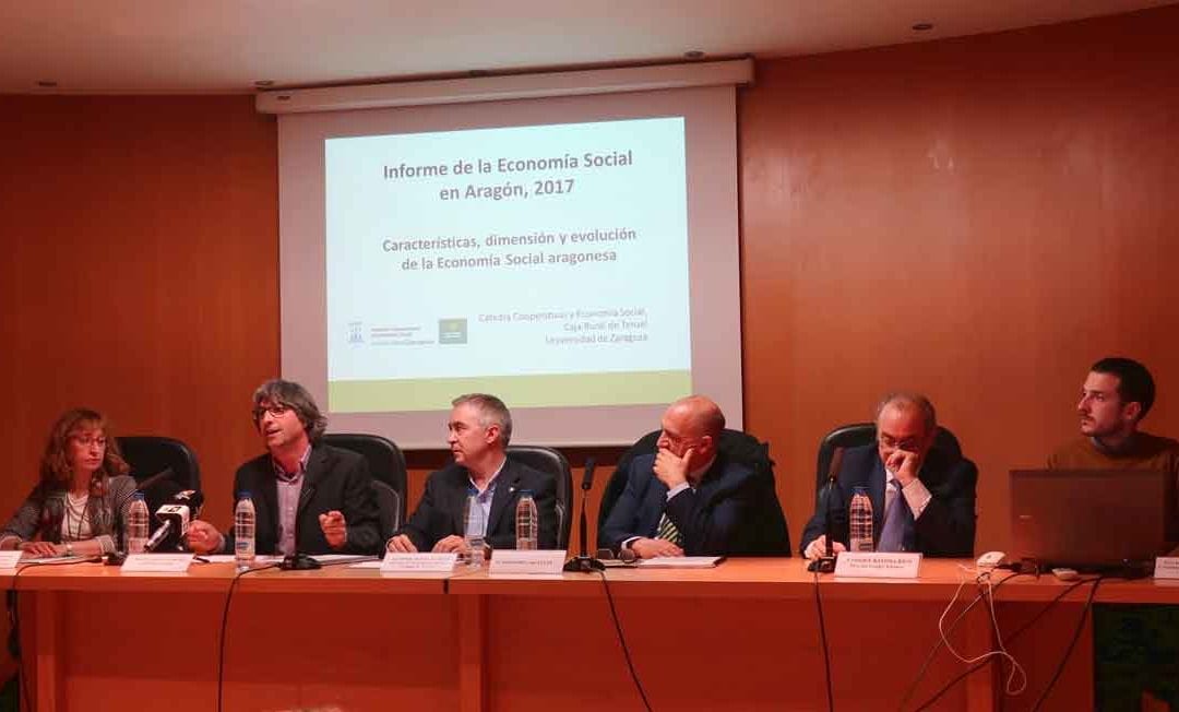 ATADI es homenajeada en la presentación del Informe de la Economía Social en Aragón 2017