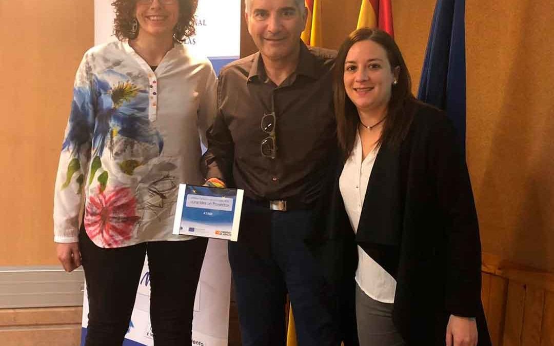 ATADI gana el concurso del Gobierno de Aragón ‘Una idea, un proyecto’ para acceder a programas europeos