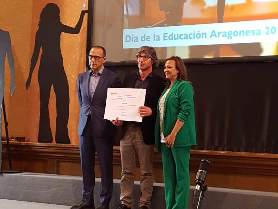 ATADI, reconocida con una mención en el Día de la Educación Aragonesa 2018
