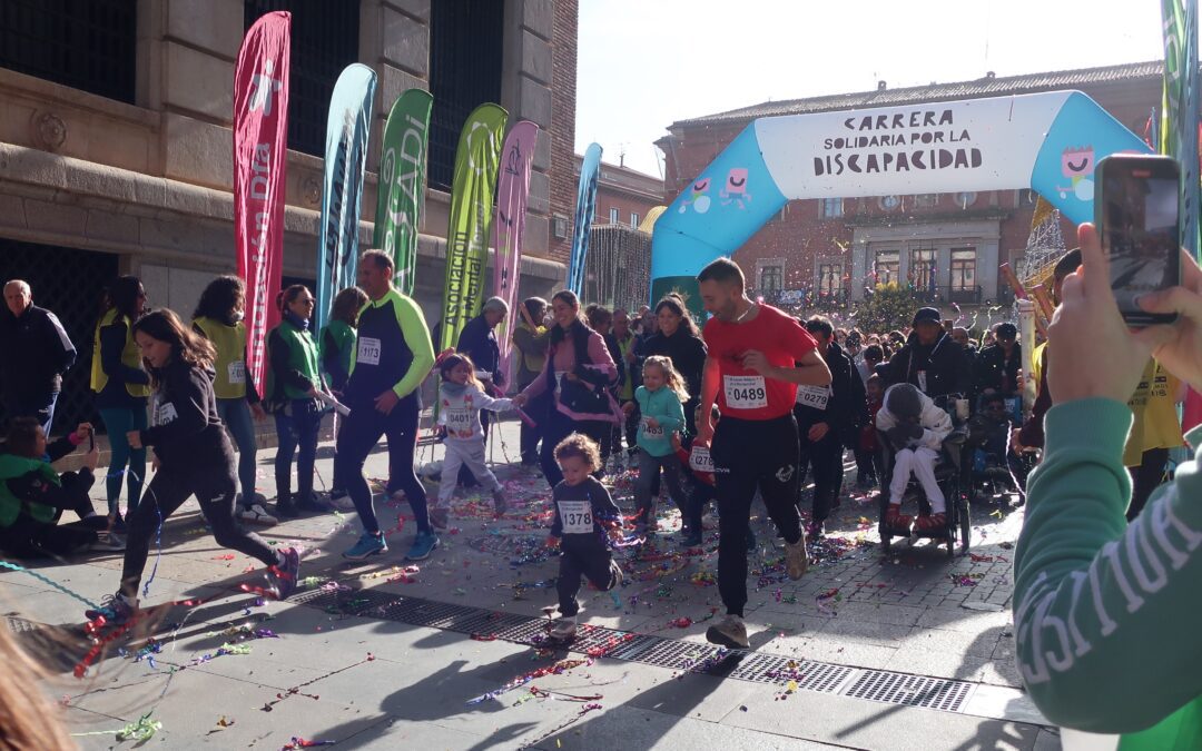 2000 participantes en la XIX Carrera Solidaria por la Discapacidad