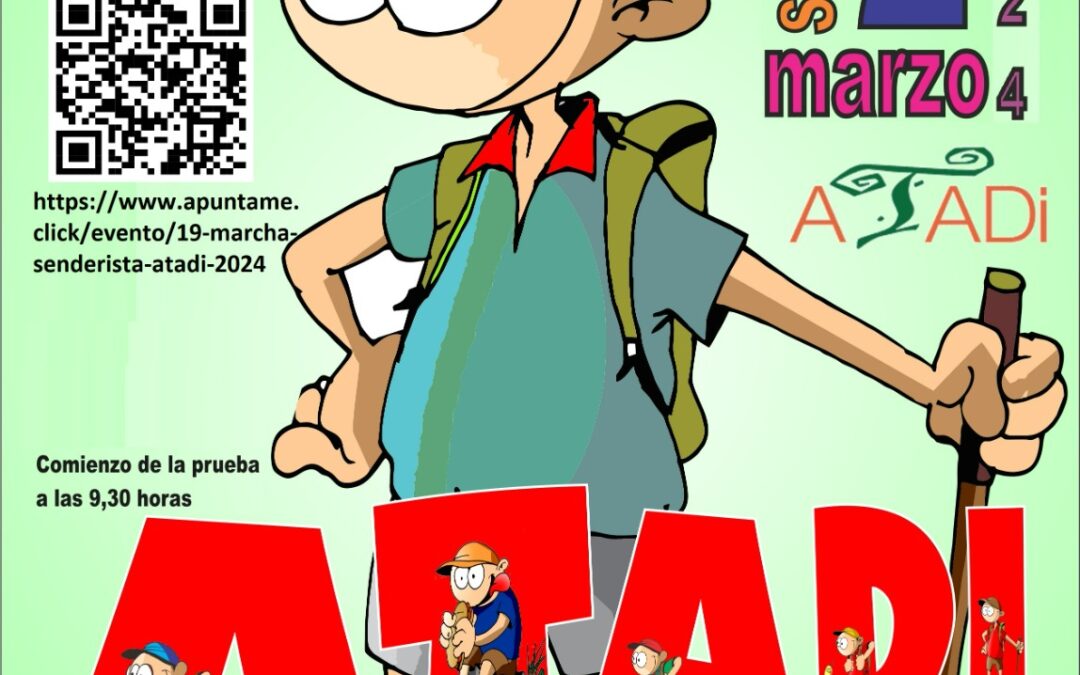 Plazo de inscripción abierto para la XIX Marcha Senderista ATADI Alcorisa