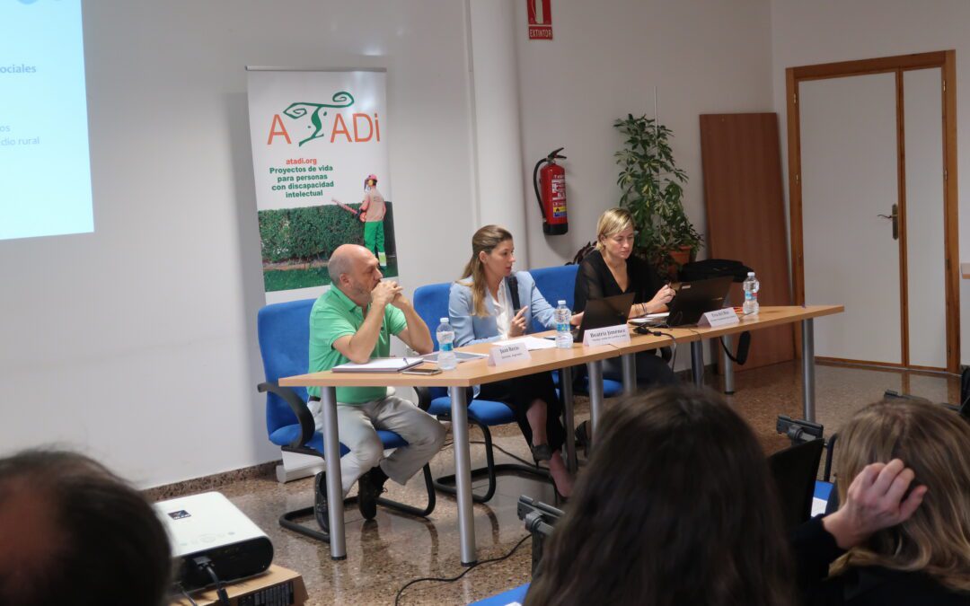 ATADI acoge las jornadas de la red Oikos de atención a personas dependientes en el medio rural