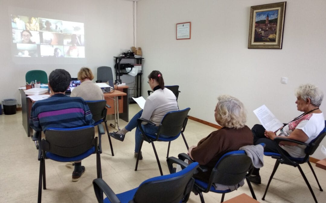 Las actividades online cobran protagonismo en la residencia ATADI Alcorisa