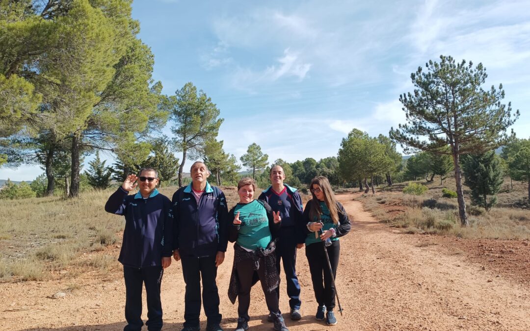 Usuarios del Club Deportivo ATADI participan con entusiasmo en la Aragón Sur 2025