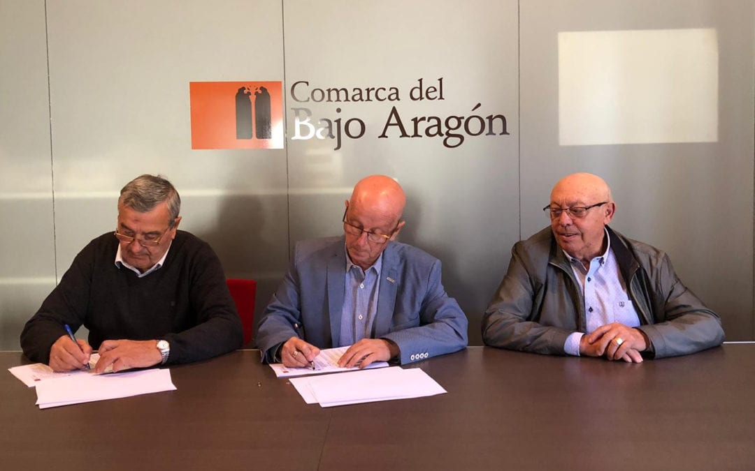 El convenio entre ATADI y la Comarca del Bajo Aragón se renueva