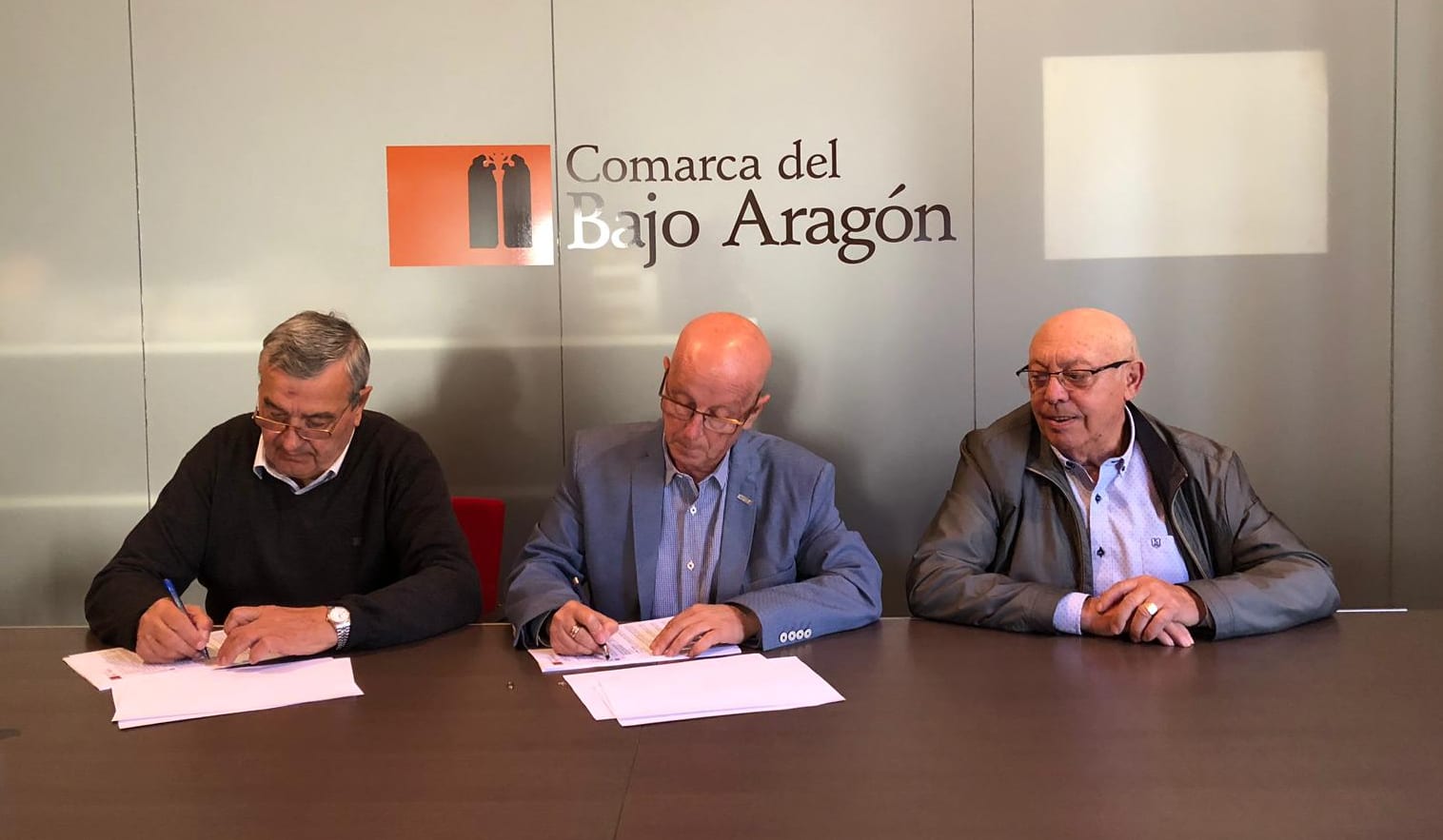 El convenio entre ATADI y la Comarca del Bajo Aragón se renueva