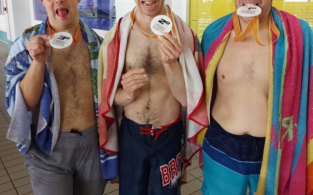 17 deportistas de ATADI participan en el Campeonato Autonómico de Natación de Special Olympics Aragón