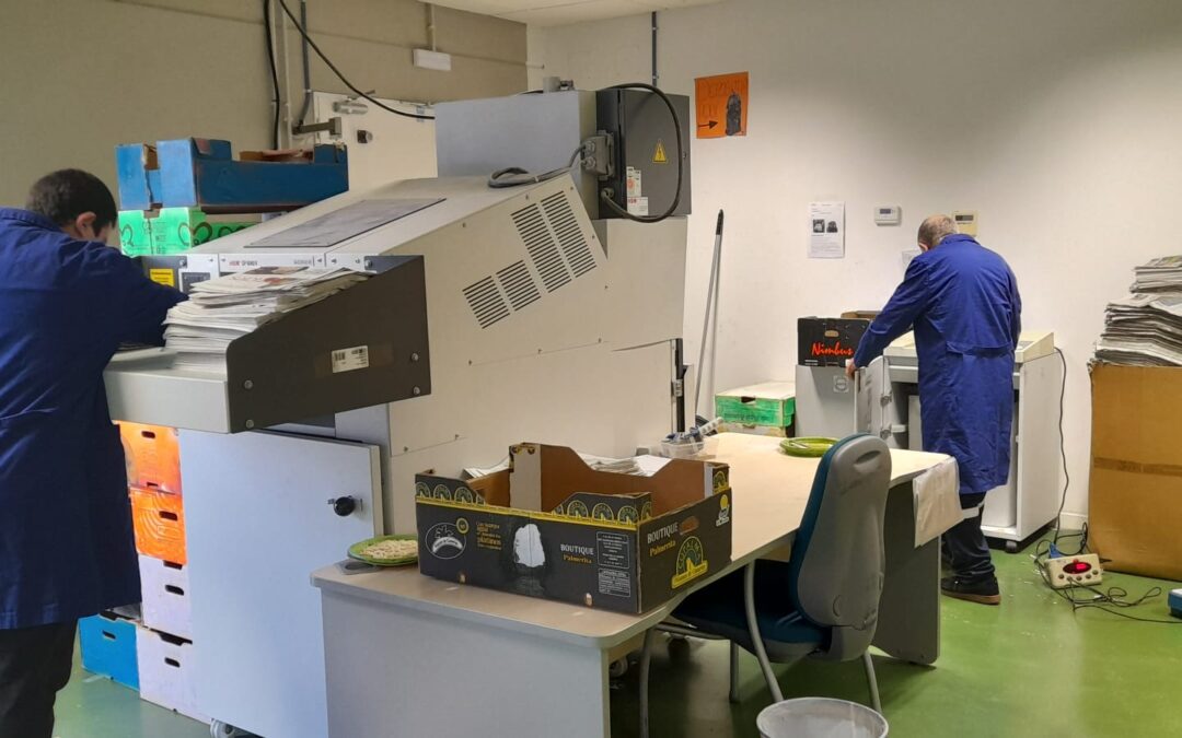 Atadi Valderrobres vende cerca de 7.750 kilogramos de papel triturado en un año