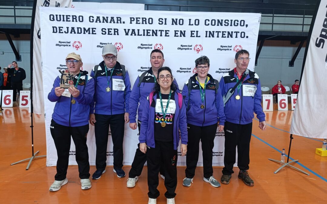 Usuarios de ATADI participan en el Campeonato de Pruebas Motrices de Special Olympics