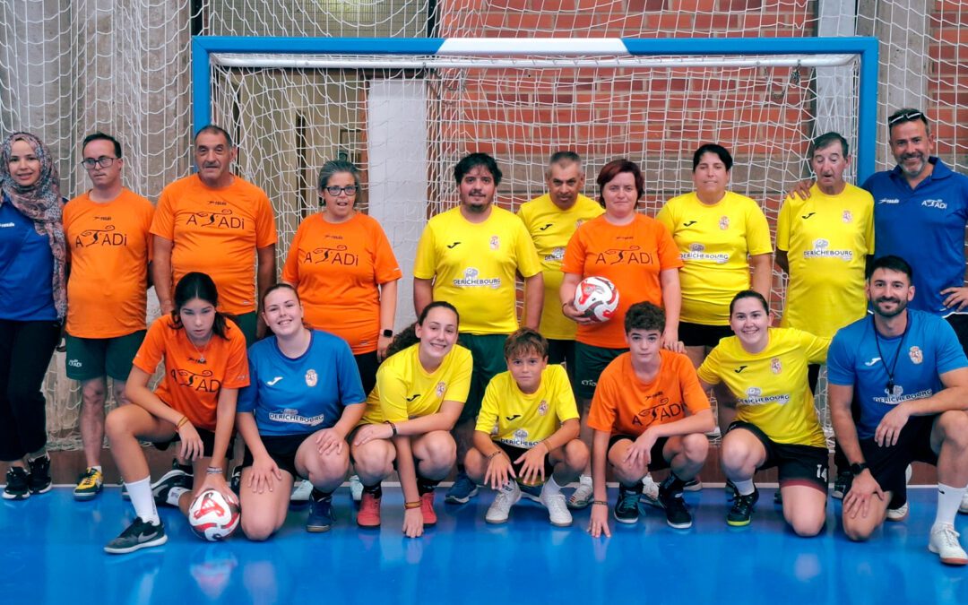 Doble jornada de deporte inclusivo para el CD ATADI  en Zaragoza y Albalate del Arzobispo