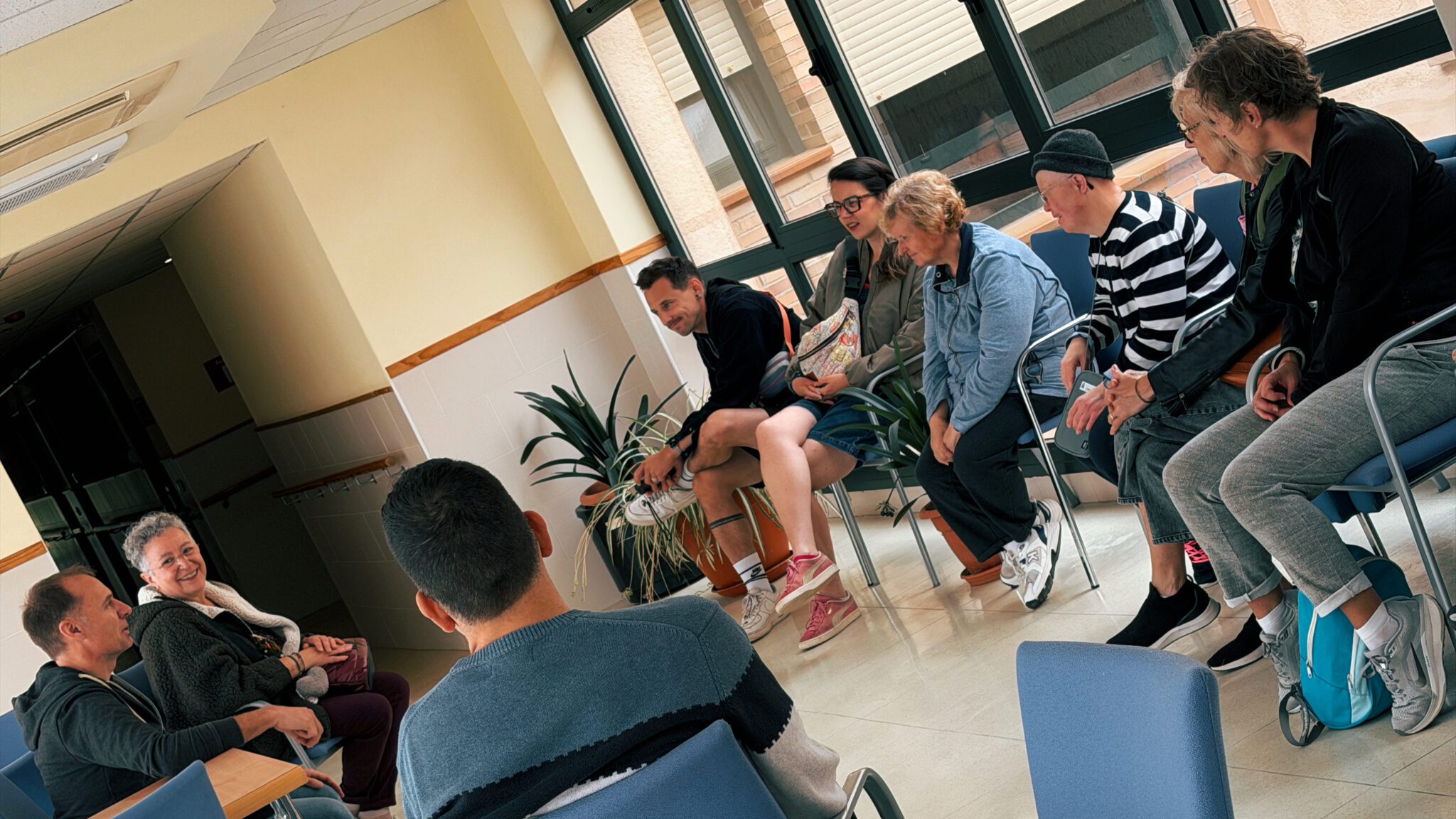 ATADI recibe la visita de entidades sociales francesas en Teruel