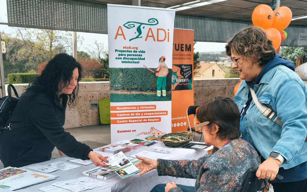 ATADI impulsa la inclusión y el bienestar en la Feria de la Salud de Teruel