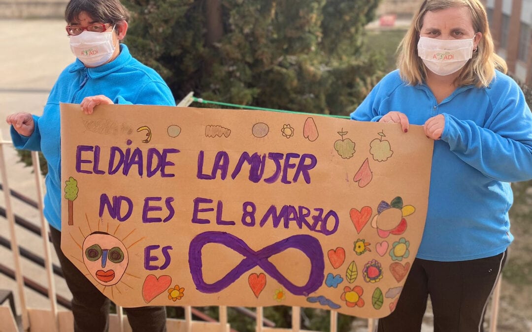 ATADI reivindica en el 8M la igualdad para las mujeres con discapacidad