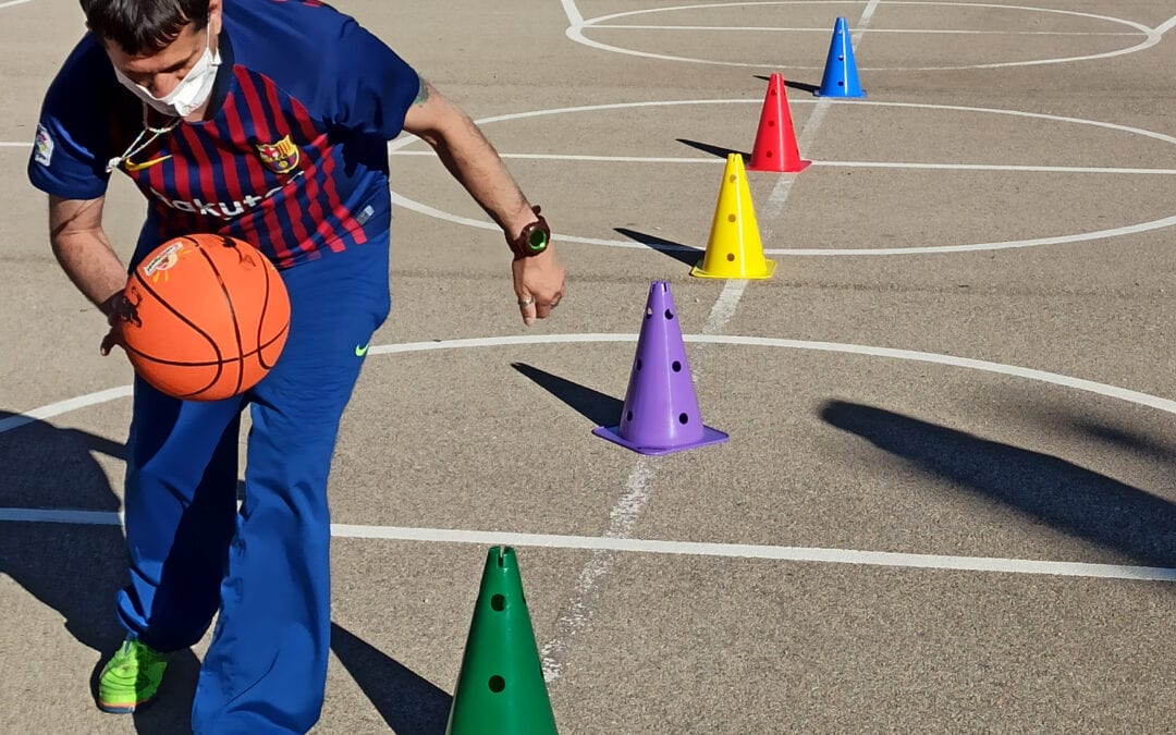 Los usuarios de ATADI practican deporte con el apoyo de Special Olympics Aragón