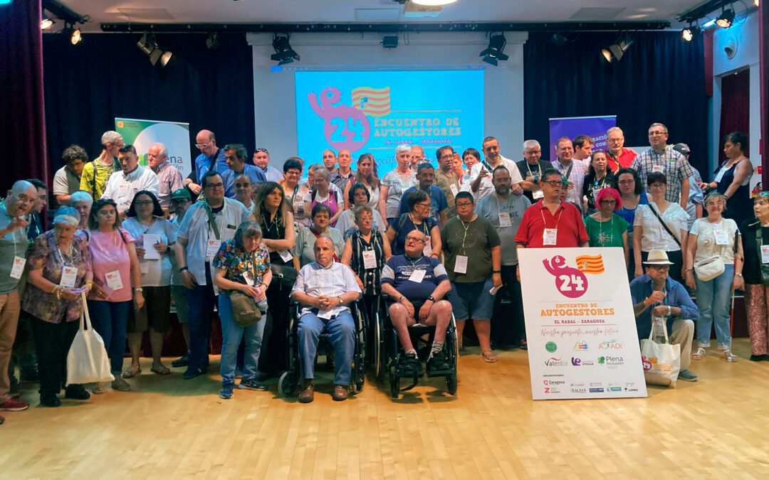 ATADI participa en el 24º Encuentro de Autogestores de Aragón centrado en el envejecimiento activo