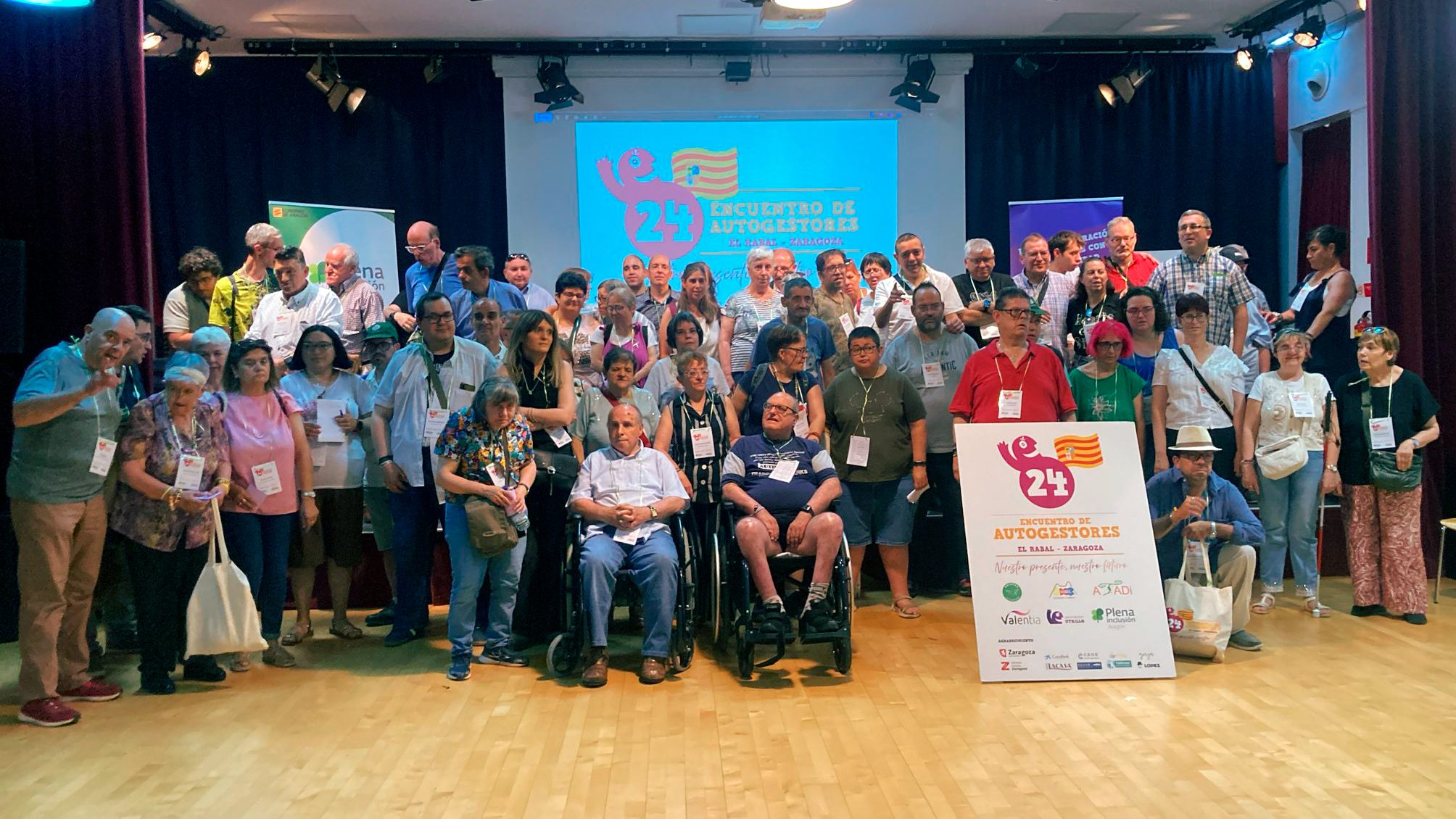 ATADI participa en el 24º Encuentro de Autogestores de Aragón centrado en el envejecimiento activo