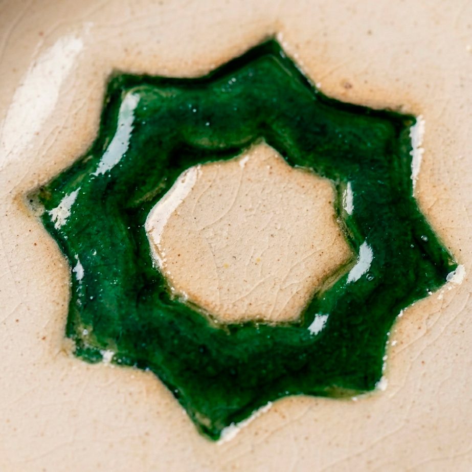 detalle de plato mudéjar Teruel