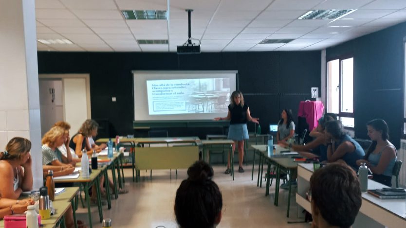 ATADI imparte una formación sobre Apoyo Conductual Positivo al profesorado del Colegio Público de Valderrobres