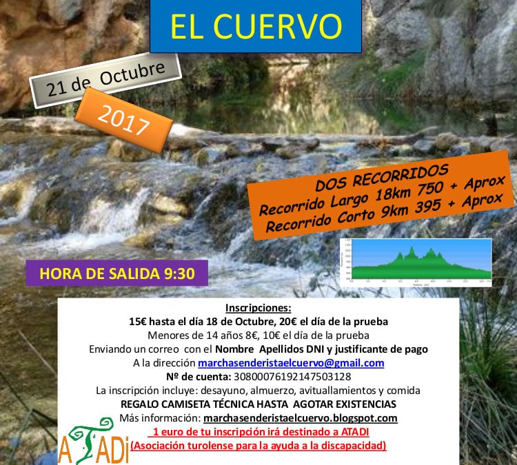 Marcha solidaria por los estrechos del Ebrón