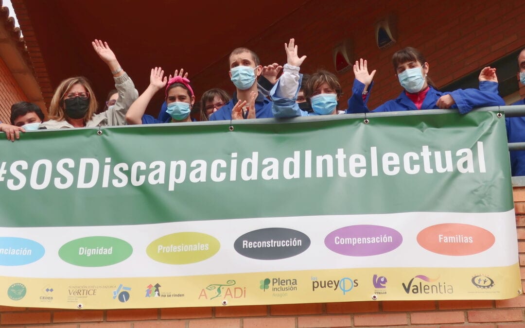 El sector de la discapacidad lanza un SOS al Gobierno de Aragón
