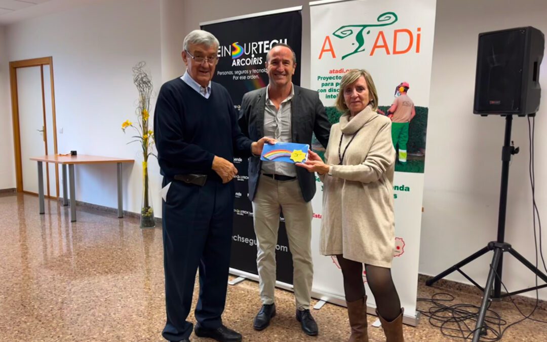 Estas Navidades, Atadi y Peinsurtech Arcoíris Senda Vivir Seguros ponen el foco en las personas