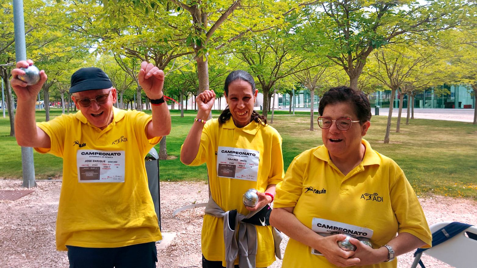 El CD ATADI cierra la temporada de Special Olympics Aragón en el Campeonato de Petanca