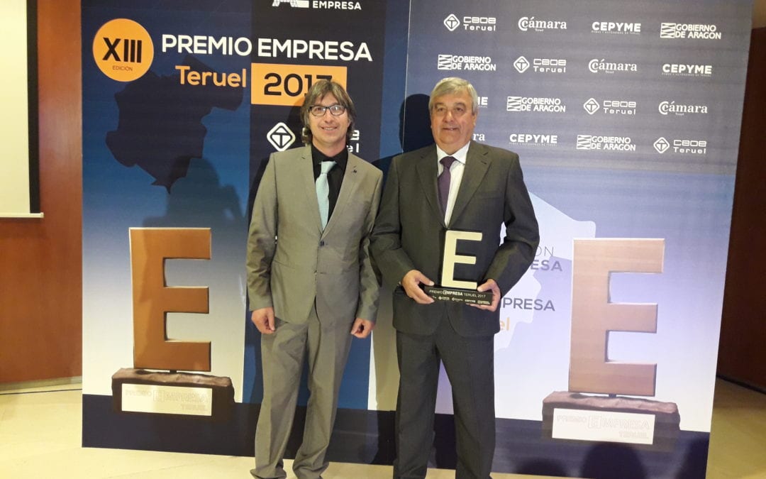 ATADI recibe el Premio Empresa Teruel 2017
