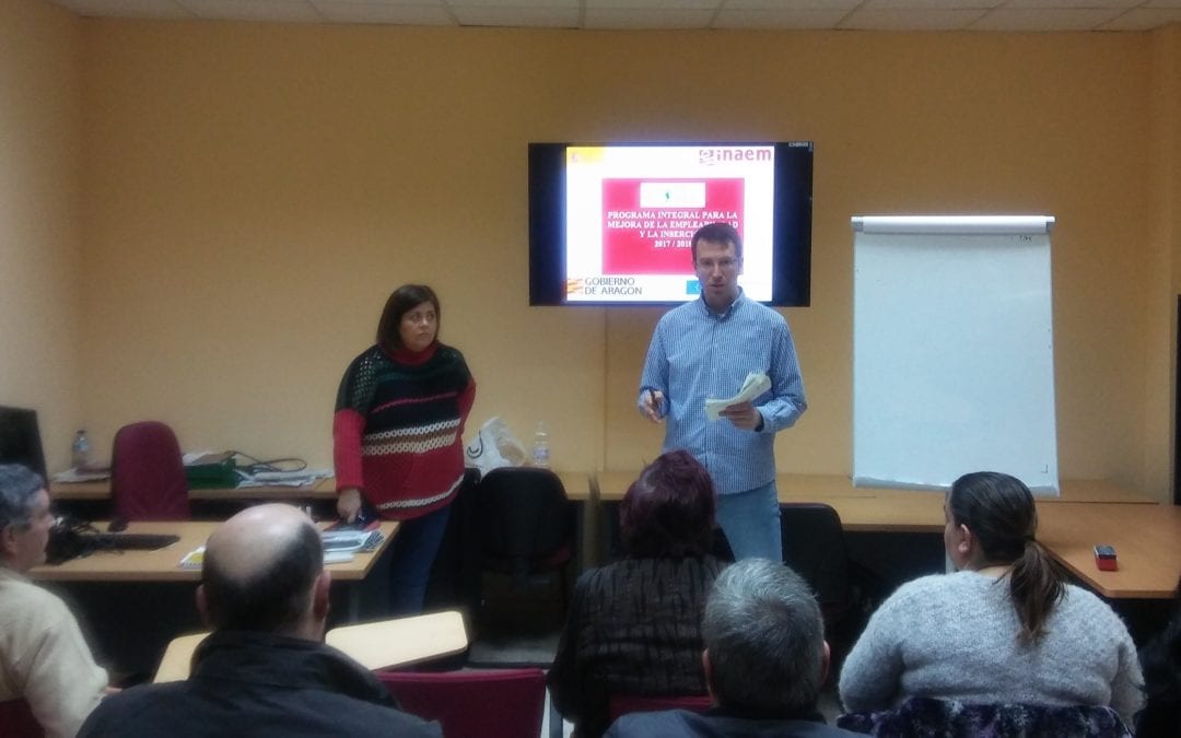 Un programa para lograr la inserción laboral de turolenses con discapacidad