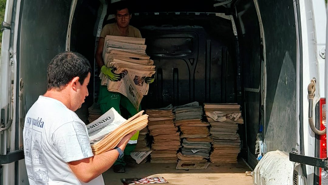 ATADI Valderrobres inicia la nueva campaña de trituración de papel con el objetivo de superar su propio récord