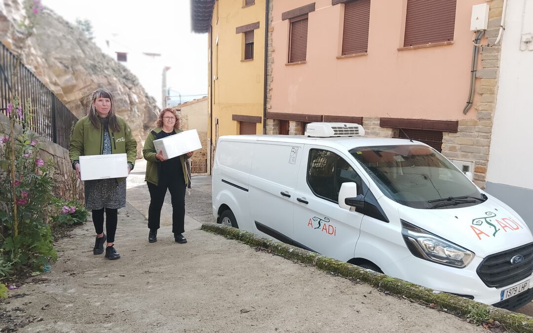 Arranca el servicio de comida a domicilio de ATADI en Gúdar Javalambre